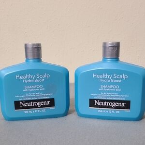 (2) Neutrogena Healthy Scalp Hydro Boost Shampoo with Hyaluronic Acid 12 fl oz‎